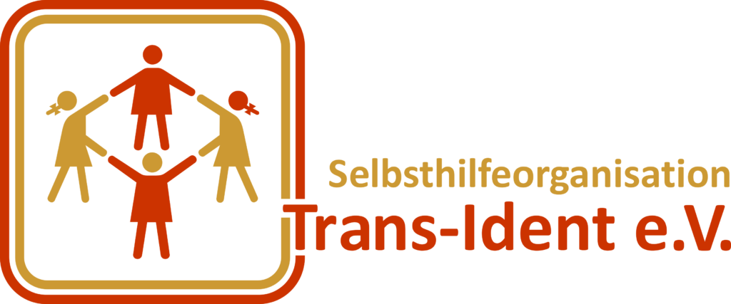 Das Logo der Selbsthilfeorganisation trans-ident e.V.